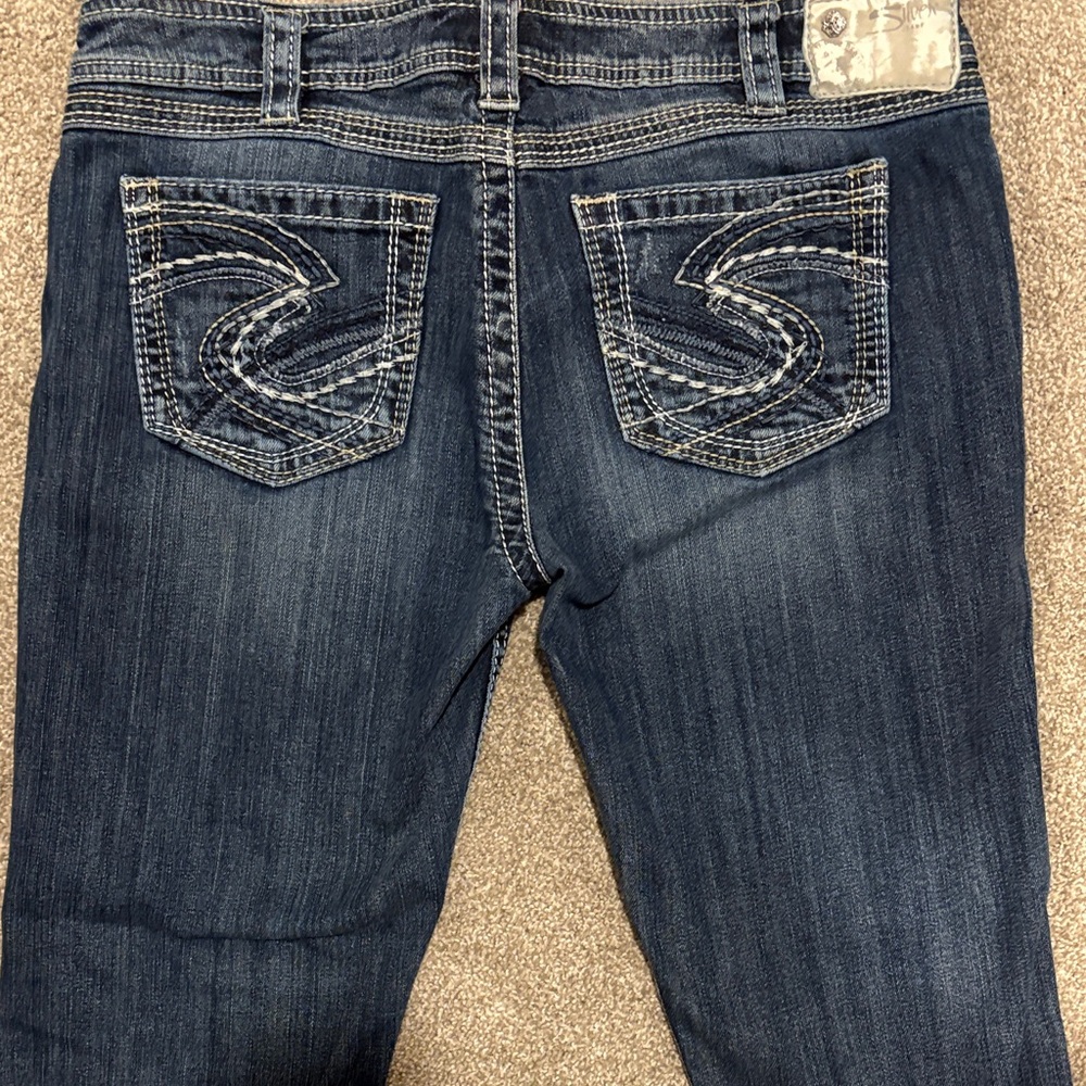 Silver Twisted Capri - image 5